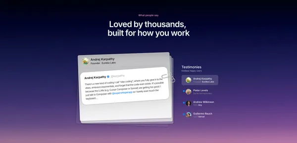 Superwhisper — AI Voice to Text for macOS, Windows & iOS | Superwhisper - Landing design inspiration