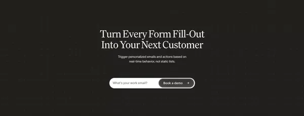Conversion | B2B Marketing Automation Platform - Landing design inspiration