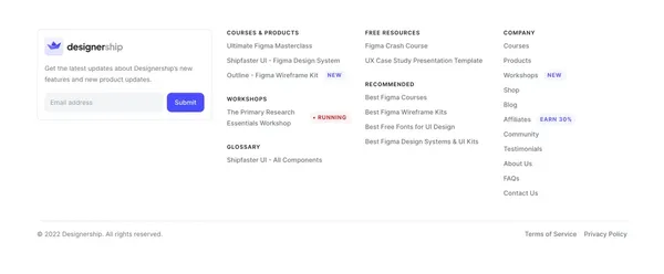 Designership | Become a Highly Demanded UX/UI Designer - Landing design inspiration