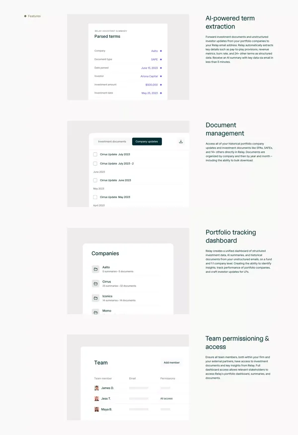 Relay | AngelList - Landing design inspiration