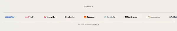 B150 —  The professional social network for Gen AI builders and creators - Landing design inspiration