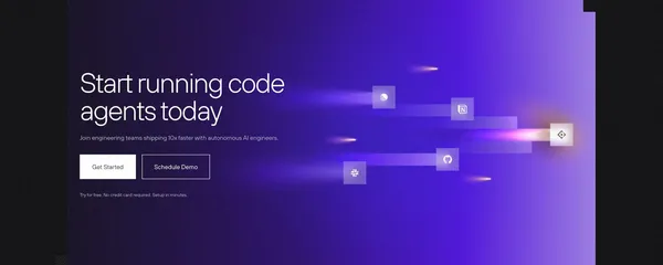 Codegen | The OS for Code Agents - Landing design inspiration