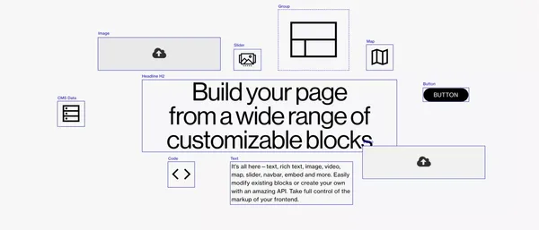 PAGEGRID – A flexible open source site builder - Landing design inspiration