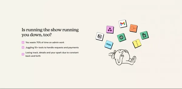 Passionfroot | Where Creators do Business - Landing design inspiration