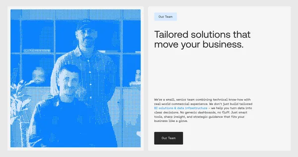 Tandem.bi - Landing design inspiration