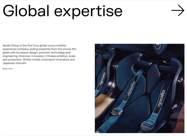 Apollo | Apollo - Landing design inspiration