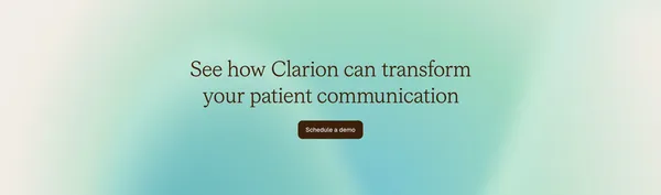 Clarion | Automate phone based workflows with conversational AI - Landing design inspiration