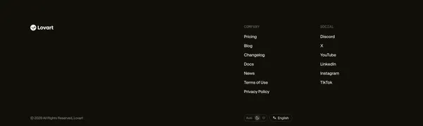 Lovart: The World's First AI Design Agent | Automated Graphic Design Platform - Landing design inspiration