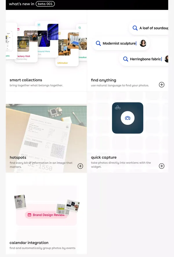 WorkLens á§ Your photos, at work. - Landing design inspiration