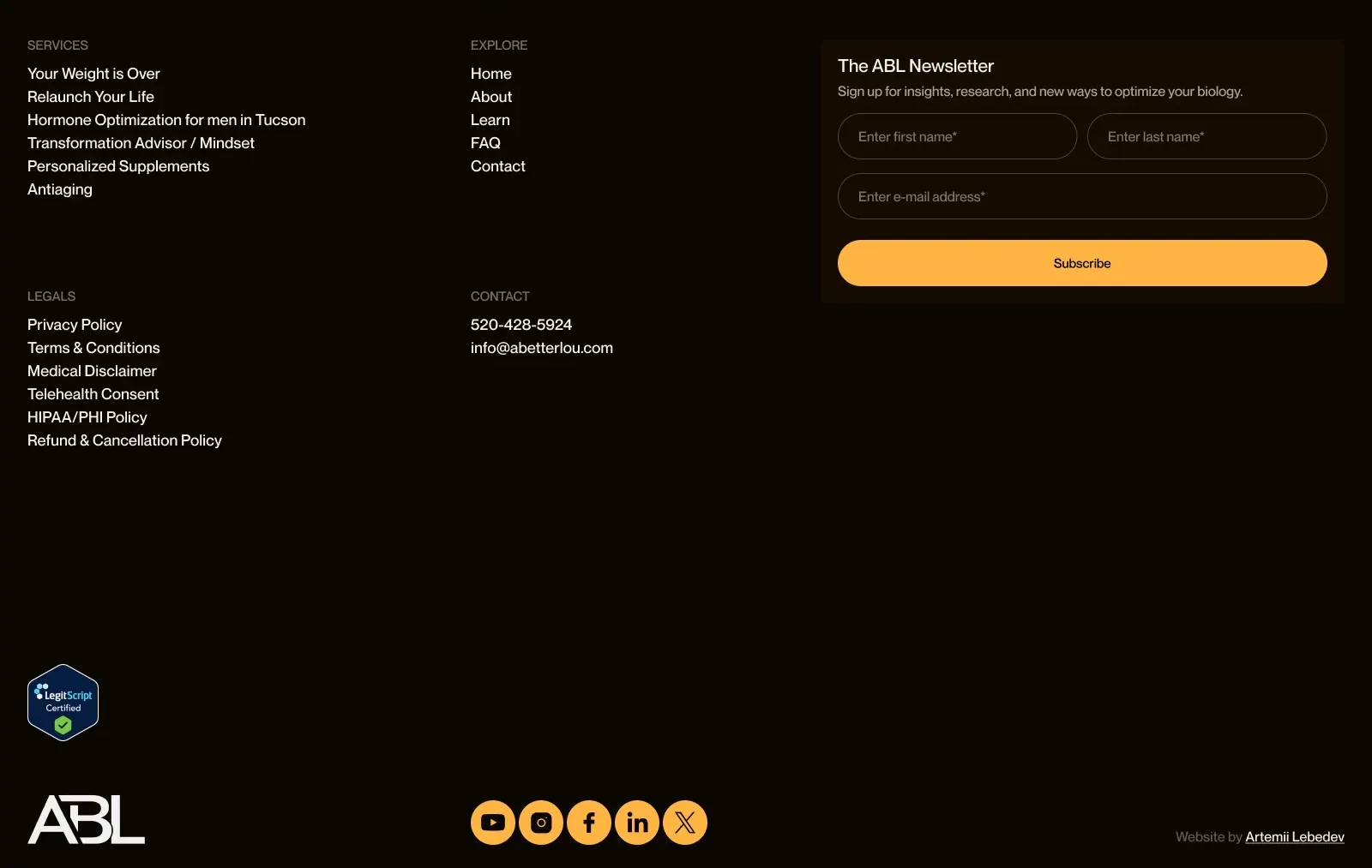 Footer