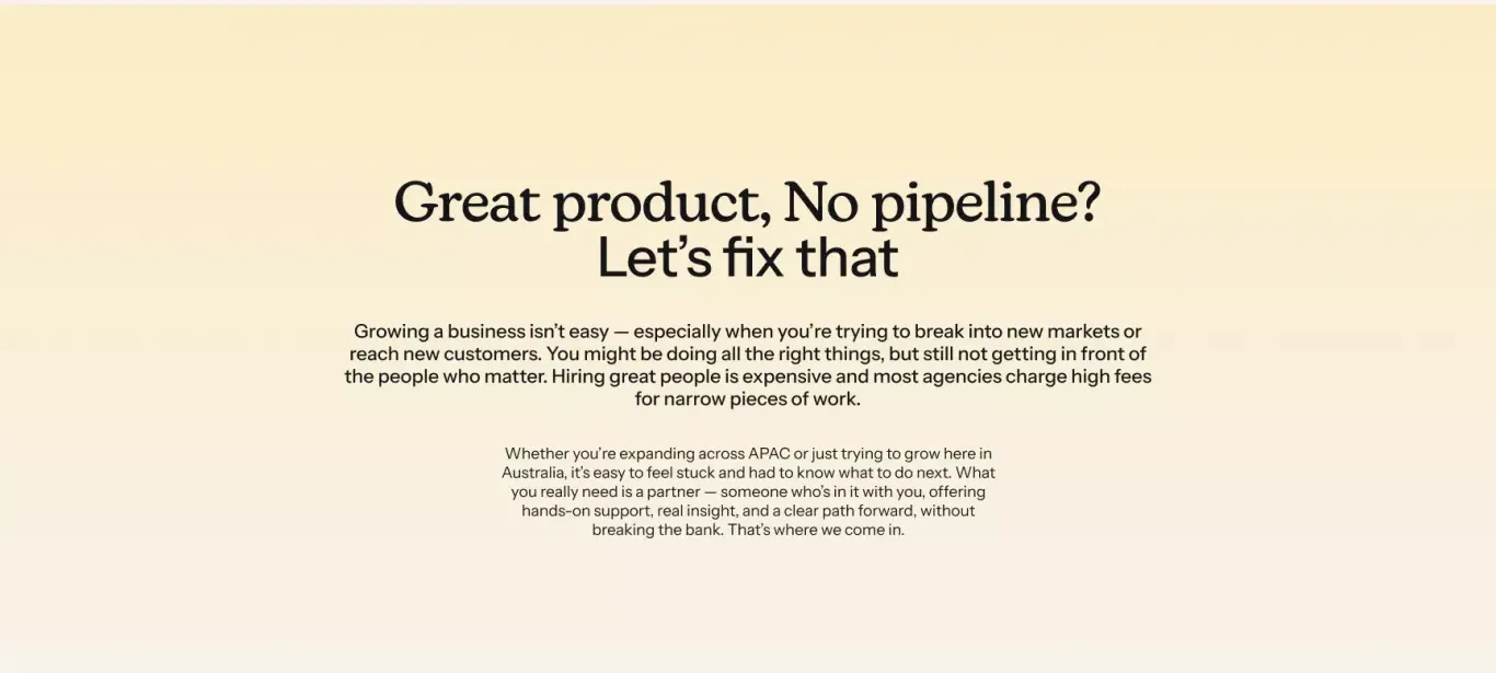 Value proposition