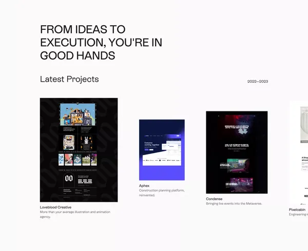 Forming Essentials | All-in-one Design and Webflow studio for ambitious businesses - Portfolio design inspiration