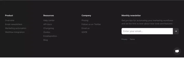Audienceful: Email Marketing Reinvented - Landing design inspiration
