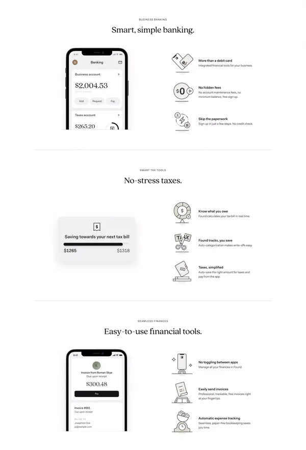 Just a moment... - Landing design inspiration