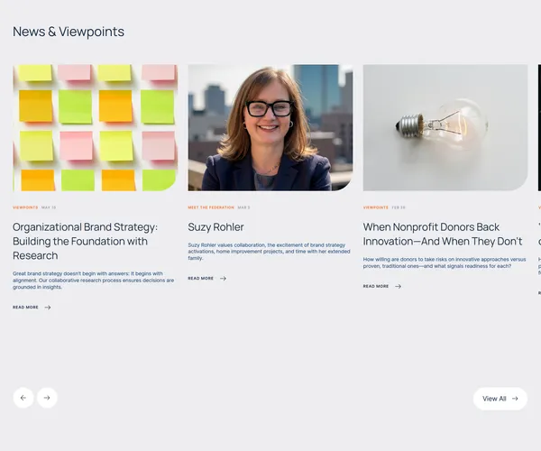 Brand Federation: Strategic Consultancy for Brands - Landing design inspiration