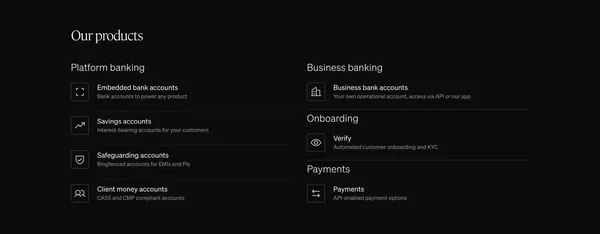 Griffin - The bank you can build on - Landing design inspiration