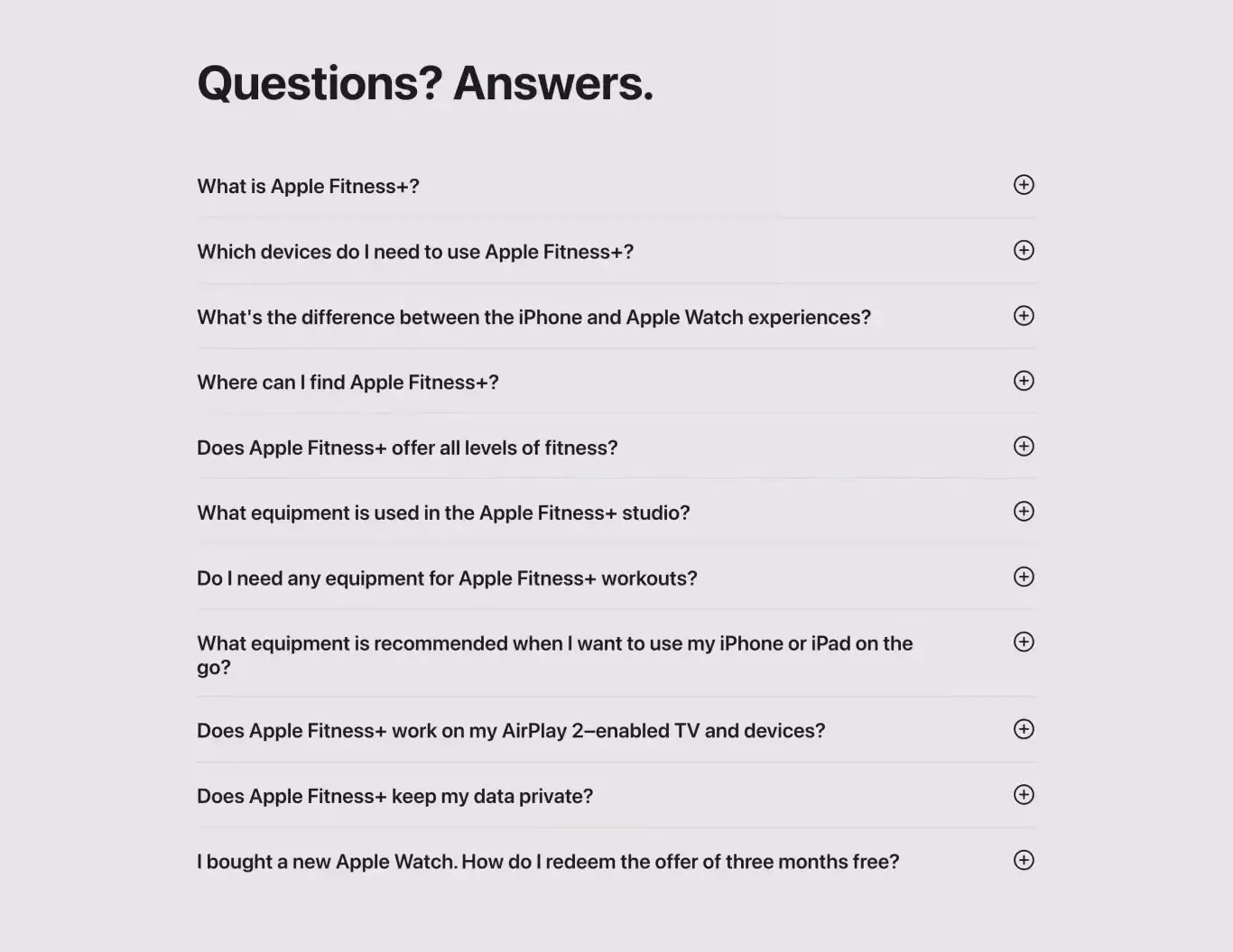FAQ