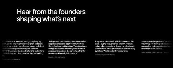 DreamLab (Formerly Skale Studio) - Portfolio design inspiration