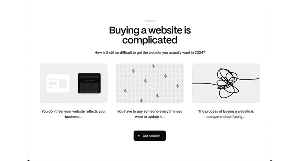 Two Hands | Webflow Design & Development Studio - Landing design inspiration