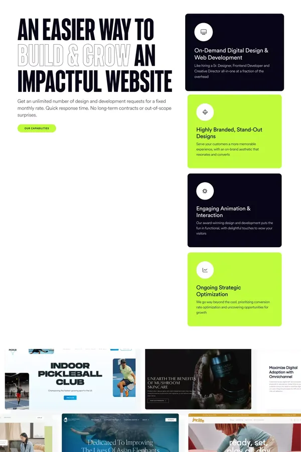 Acquired Aesthetic® – ACQ AEST™ | Impactful Web Experiences - Landing design inspiration