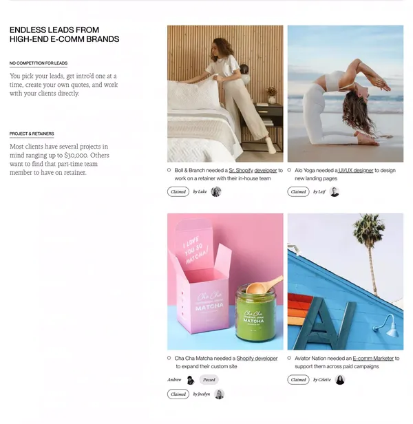 Become an Expert - Landing design inspiration