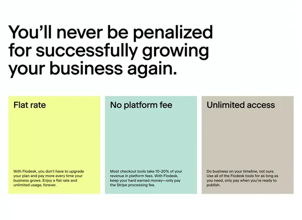 Flodesk | Design emails people love to open. Sell online. - Landing design inspiration