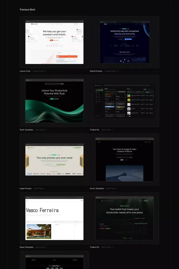 Near Nineteen - Landing design inspiration
