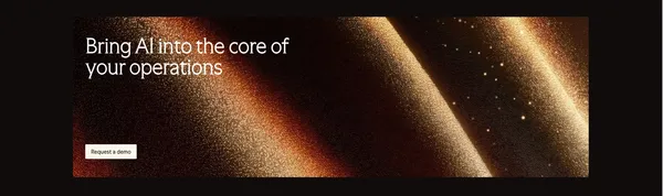 AI transformation for mission-critical industries | Arrakis - Landing design inspiration
