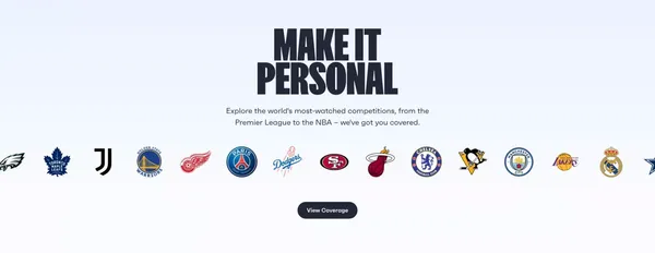 Fixtured | Your Sports Schedule - Landing design inspiration