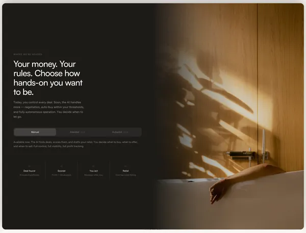 Spread — Flip Smarter - Landing design inspiration