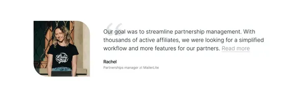 Partnero - Landing design inspiration