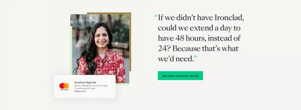 Ironclad: The Global Leader in Contract Management Software - Landing design inspiration