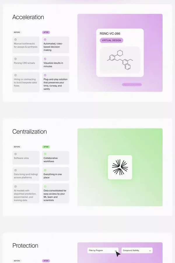 ReSync Bio — Your single source of truth for preclinical operations - Landing design inspiration