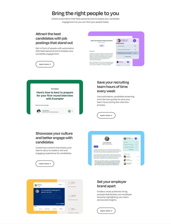 Puck - Find your People - Landing design inspiration
