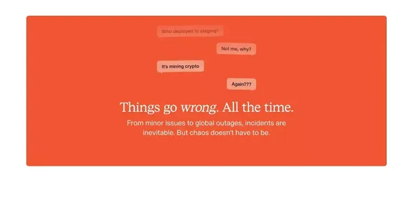 All-in-one incident management platform | incident.io - Landing design inspiration