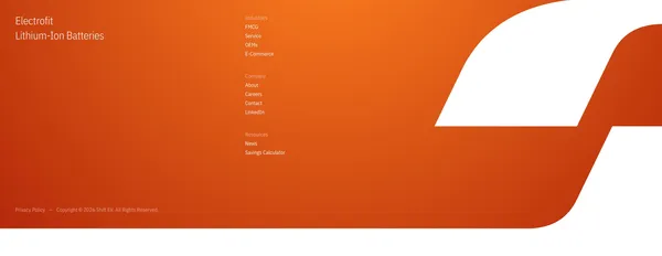 The Fast Track to Electric | ShiftEV - Landing design inspiration