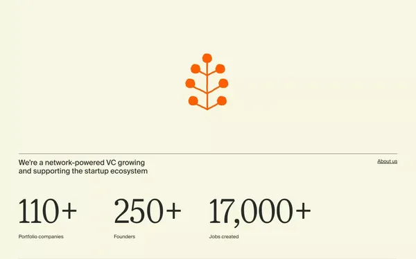 Airtree - Landing design inspiration