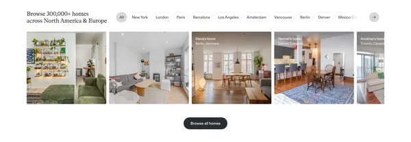 Trusted home swapping and exchange community | Kindred - Landing design inspiration