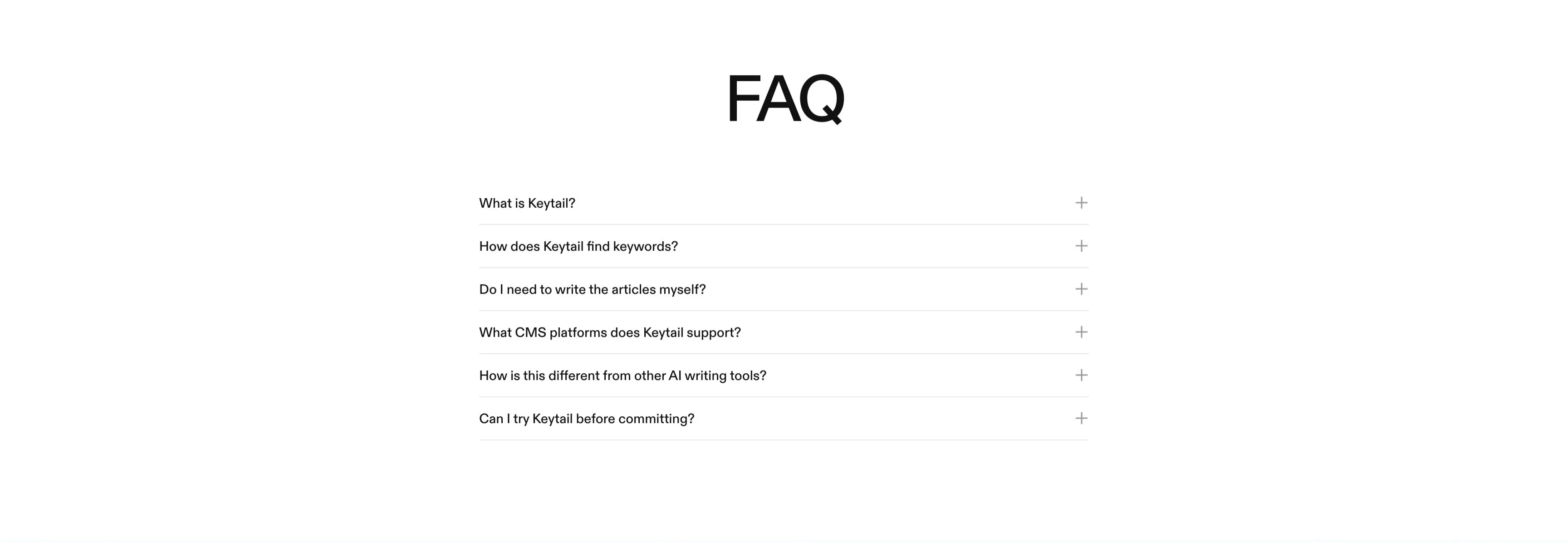 FAQ