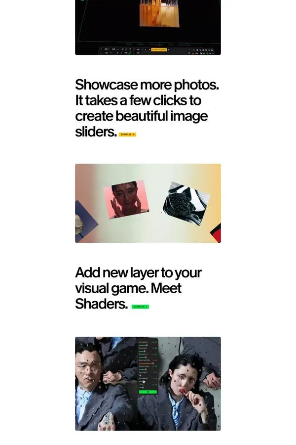Control | Design websites - Landing design inspiration