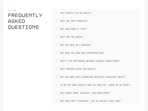 Cypher - Scaling DTC Brands with Data - Landing design inspiration