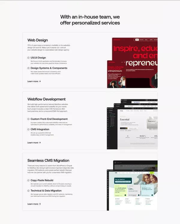 Digidop | Web Design,  Development & SEO Agency - Landing design inspiration