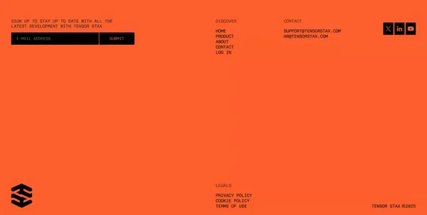 TensorStax — Autonomous AI for Data Engineering - Landing design inspiration