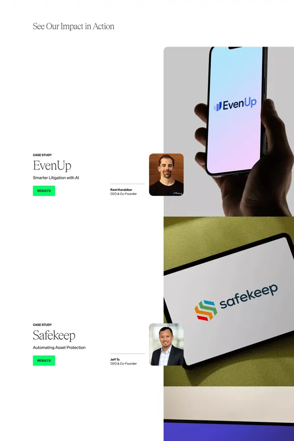 Powering Canada’s Top Founders | N49P Venture Capital - Landing design inspiration