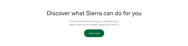 Sierra | Better customer experiences | Sierra - Landing design inspiration
