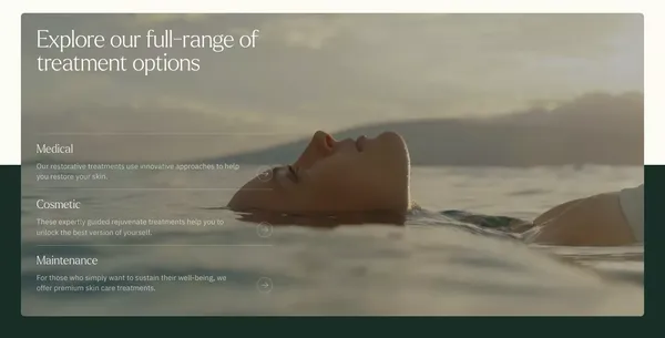 SAGE DERMATOLOGY • Full-Service Dermatology based in Toronto, Canada. - Landing design inspiration