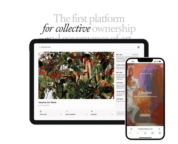 LISA Foundation - Landing design inspiration