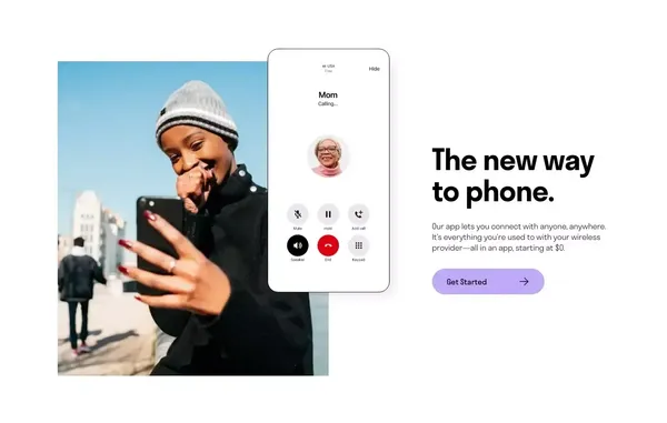 Just a moment... - Landing design inspiration