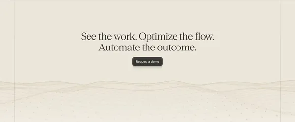 Reflow - Workforce & Workflow Intelligence for Enterprise Operations - Landing design inspiration