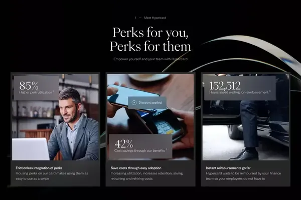 Modern Benefits for Modern Workforce - Landing design inspiration